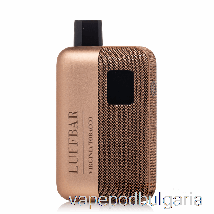 Vape 10000 Дръпки Luffbar Tt9000 Disposable Virginia Tobacco